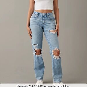 AE Curve 90s Straight Jeans